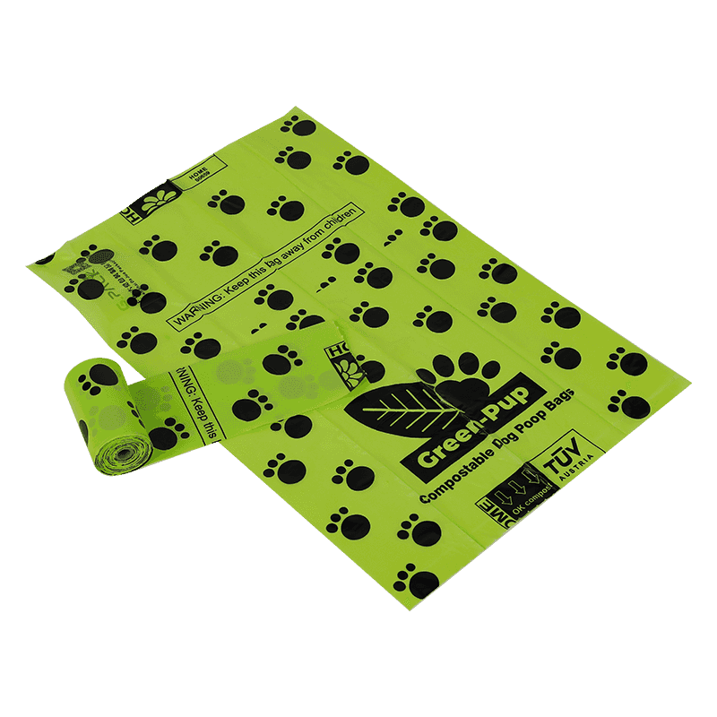 Compostable pet puppi sacculos